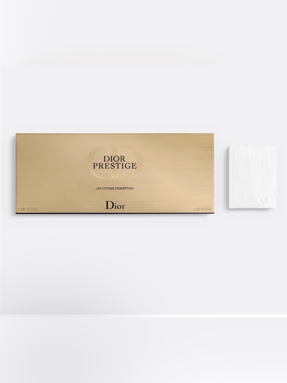 Dior Prestige Gold and Black Luxe Cotton Pads